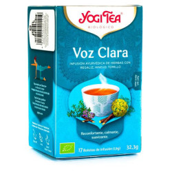 Yogi Tea Voz Clara 17 Bolsitas 32.3G